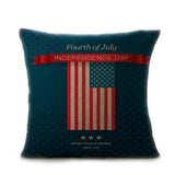 Vintage American Flag pillowcase for the pillow 45*45 velvet pillow cover pillowcase