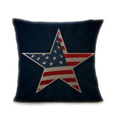 Vintage American Flag pillowcase for the pillow 45*45 velvet pillow cover pillowcase