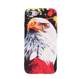 American Eagle Print Embossed Phone Case Slim Fit Soft TPU Case Shockproof Anti-scratch Phone Cover Case for iPhone