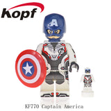 Legoed Building Blocks Avengers 4 End Game Space Captain American Thor Hawkeye Action Figures Model Gift Toys For Children KF770