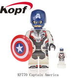 Legoed Building Blocks Avengers 4 End Game Space Captain American Thor Hawkeye Action Figures Model Gift Toys For Children KF770