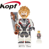 Legoed Building Blocks Avengers 4 End Game Space Captain American Thor Hawkeye Action Figures Model Gift Toys For Children KF770