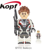 Legoed Building Blocks Avengers 4 End Game Space Captain American Thor Hawkeye Action Figures Model Gift Toys For Children KF770