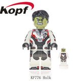 Legoed Building Blocks Avengers 4 End Game Space Captain American Thor Hawkeye Action Figures Model Gift Toys For Children KF770