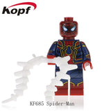 Legoed Building Blocks Avengers 4 End Game Space Captain American Thor Hawkeye Action Figures Model Gift Toys For Children KF770