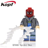 Legoed Building Blocks Avengers 4 End Game Space Captain American Thor Hawkeye Action Figures Model Gift Toys For Children KF770
