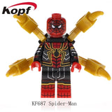 Legoed Building Blocks Avengers 4 End Game Space Captain American Thor Hawkeye Action Figures Model Gift Toys For Children KF770