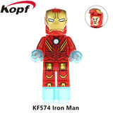 Legoed Building Blocks Avengers 4 End Game Space Captain American Thor Hawkeye Action Figures Model Gift Toys For Children KF770