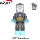 Legoed Building Blocks Avengers 4 End Game Space Captain American Thor Hawkeye Action Figures Model Gift Toys For Children KF770