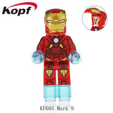 Legoed Building Blocks Avengers 4 End Game Space Captain American Thor Hawkeye Action Figures Model Gift Toys For Children KF770