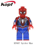 Legoed Building Blocks Avengers 4 End Game Space Captain American Thor Hawkeye Action Figures Model Gift Toys For Children KF770