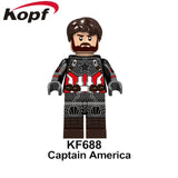 Legoed Building Blocks Avengers 4 End Game Space Captain American Thor Hawkeye Action Figures Model Gift Toys For Children KF770